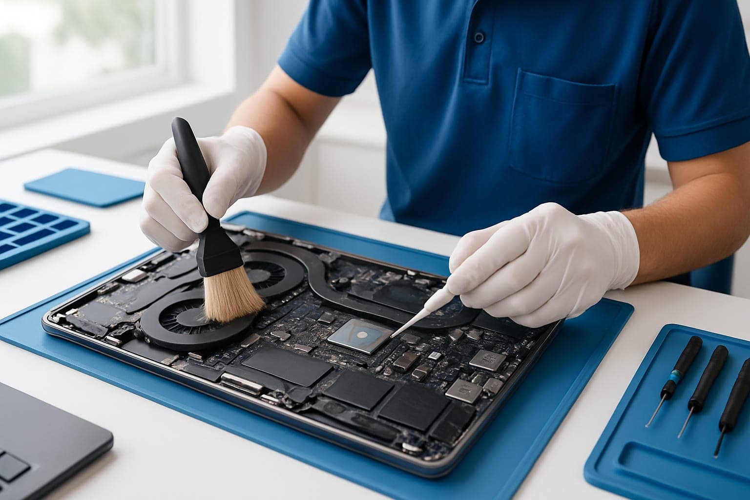 Vệ sinh laptop & tra keo tản nhiệt