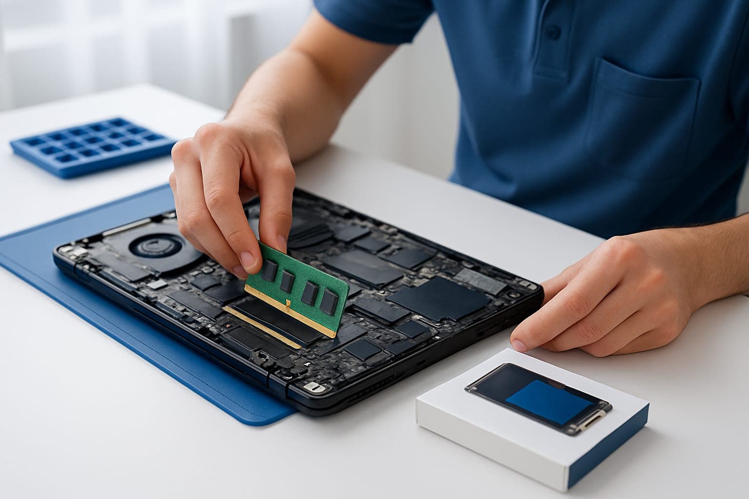 Nâng cấp SSD & RAM máy tính
